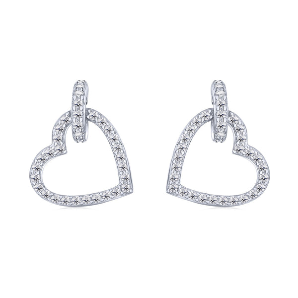 [SHINY]Dainty Heart Shape Earrings