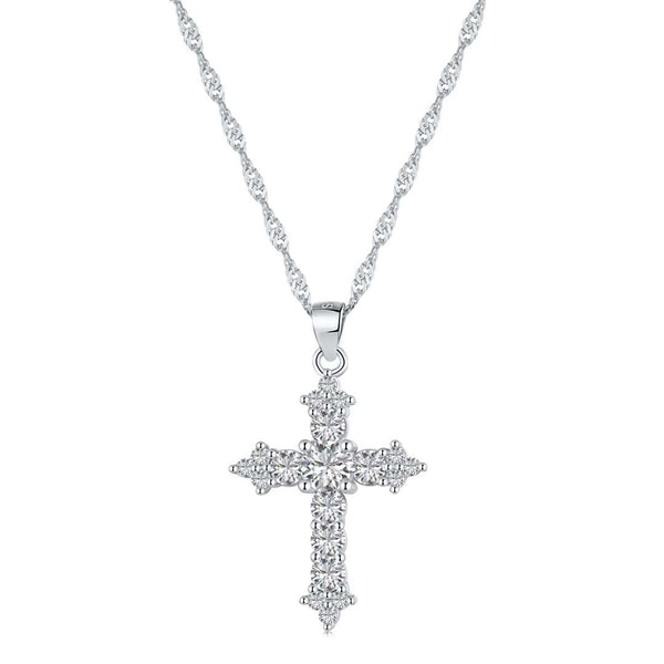 [SHINY]Delicate Cross Shape Necklace