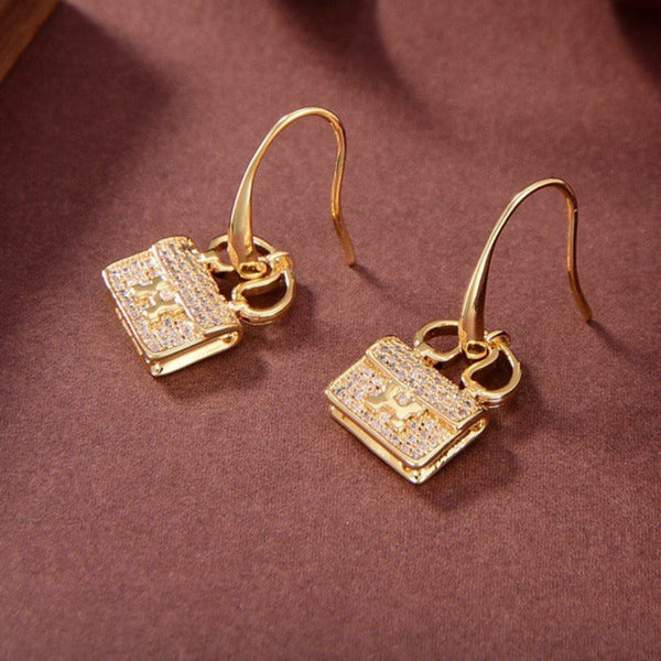 ˇShiny JewelryˇKELLY DIAMOND EARRINGS