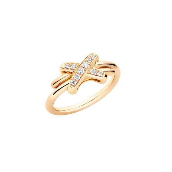 ˇShiny JewelryˇJEUX DE GOLD DIAMOND RING