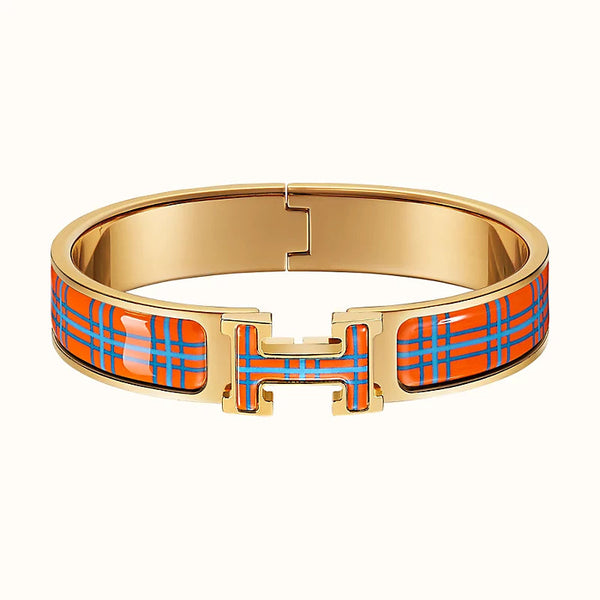 ˇShiny JewelryˇH TARTAN BRACELET 12MM