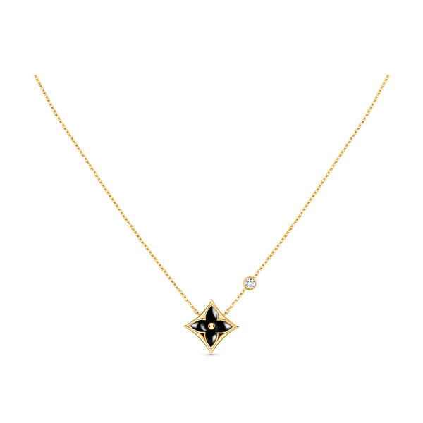 ˇShiny JewelryˇSTAR BLACK MOP NECKLACE