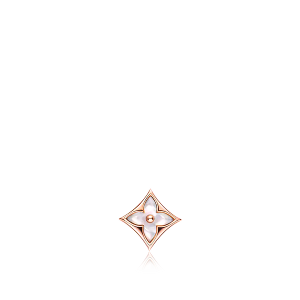 ˇShiny JewelryˇSTAR MOP PINK GOLD EARRINGS