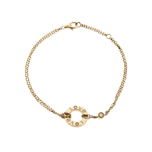 ˇShiny JewelryˇLOVE BRACELET 2 DIAMOND