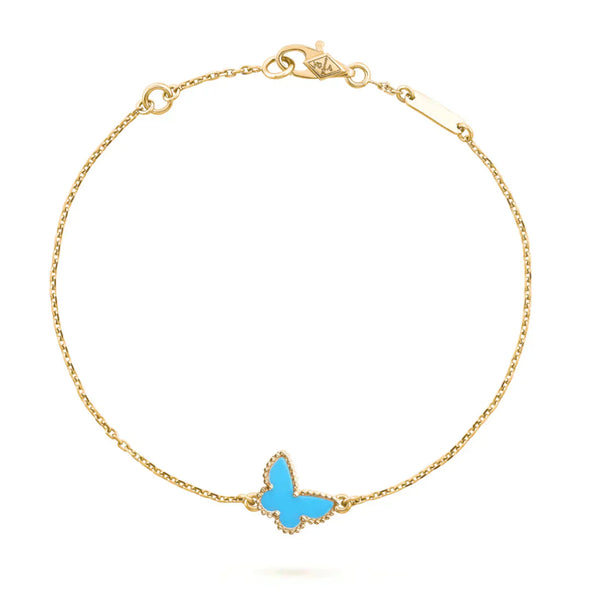 ˇShiny JewelryˇBUTTERFLY TURQUOISE BUTTERFLY BRACELET